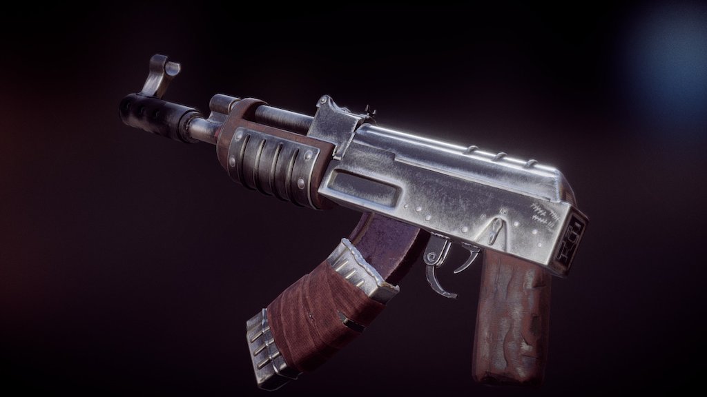 Battle-Scarred AKS47