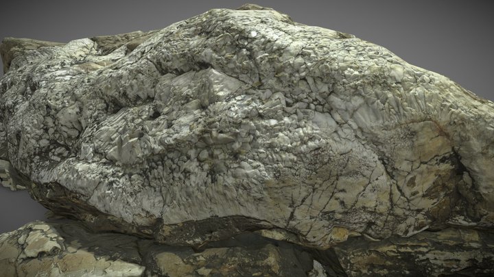 Photogrammetry rock   "of the Balzi Rossi caves" 3D Model