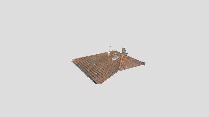 toiture 3D Model