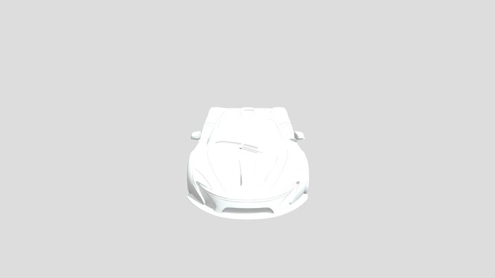 McLaren P1 3D Model