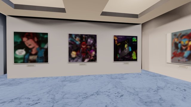 Instamuseum for @kill666x 3D Model