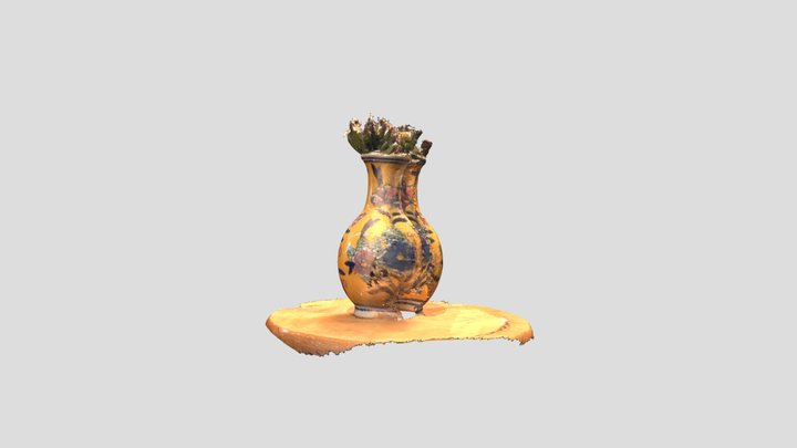 Broken Vase photogrammetry 3D Model