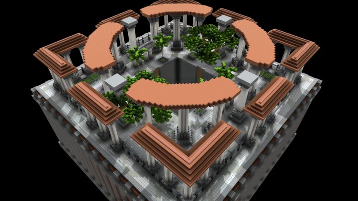 Prisons - Greek Palace 3D Model