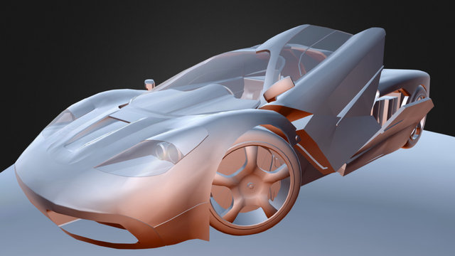 Mclaren F1 3D Model