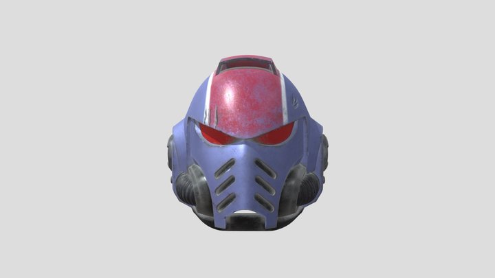 spacemarine helmet 3D Model