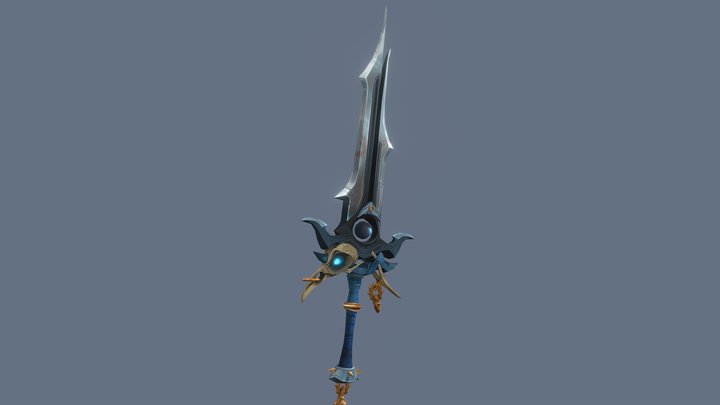 Crow's Bane - WoW Inspired Weapon 3D Model