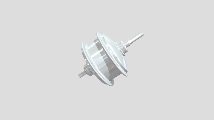250W- Hub Motor 3D Model