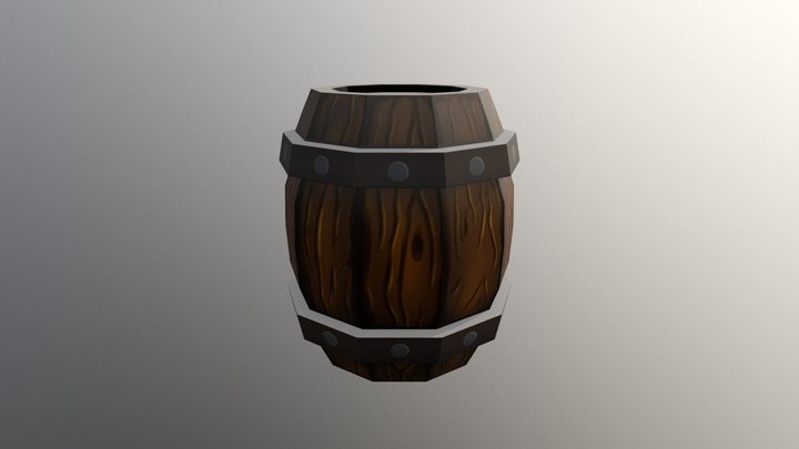 Barrel 3D Model