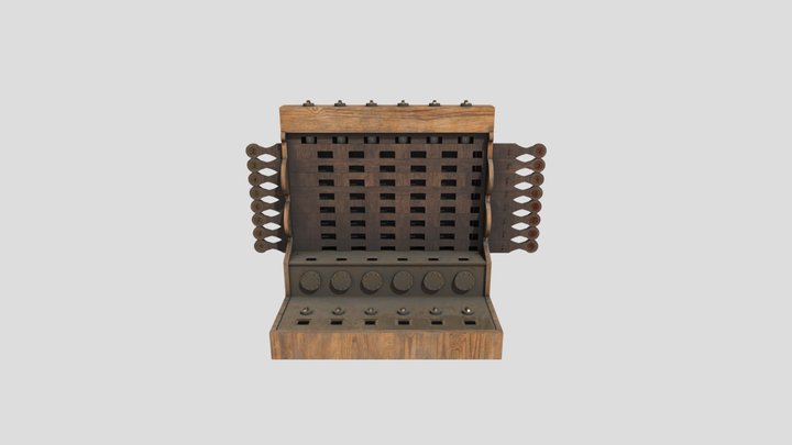 La calculadora de Schickard 3D Model