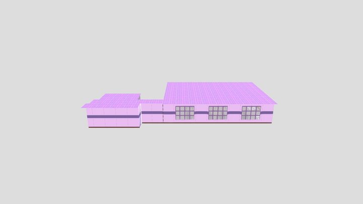 Cafe environment 3D Model