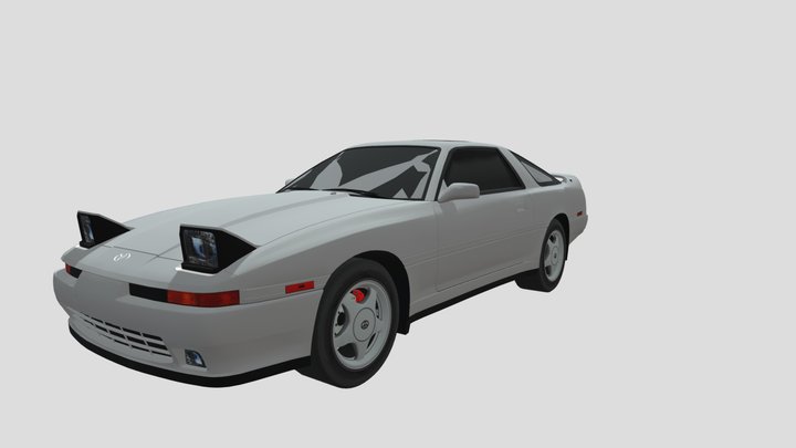 1987 Toyota Supra Turbo – Kostenloses 3D-Modell STL
