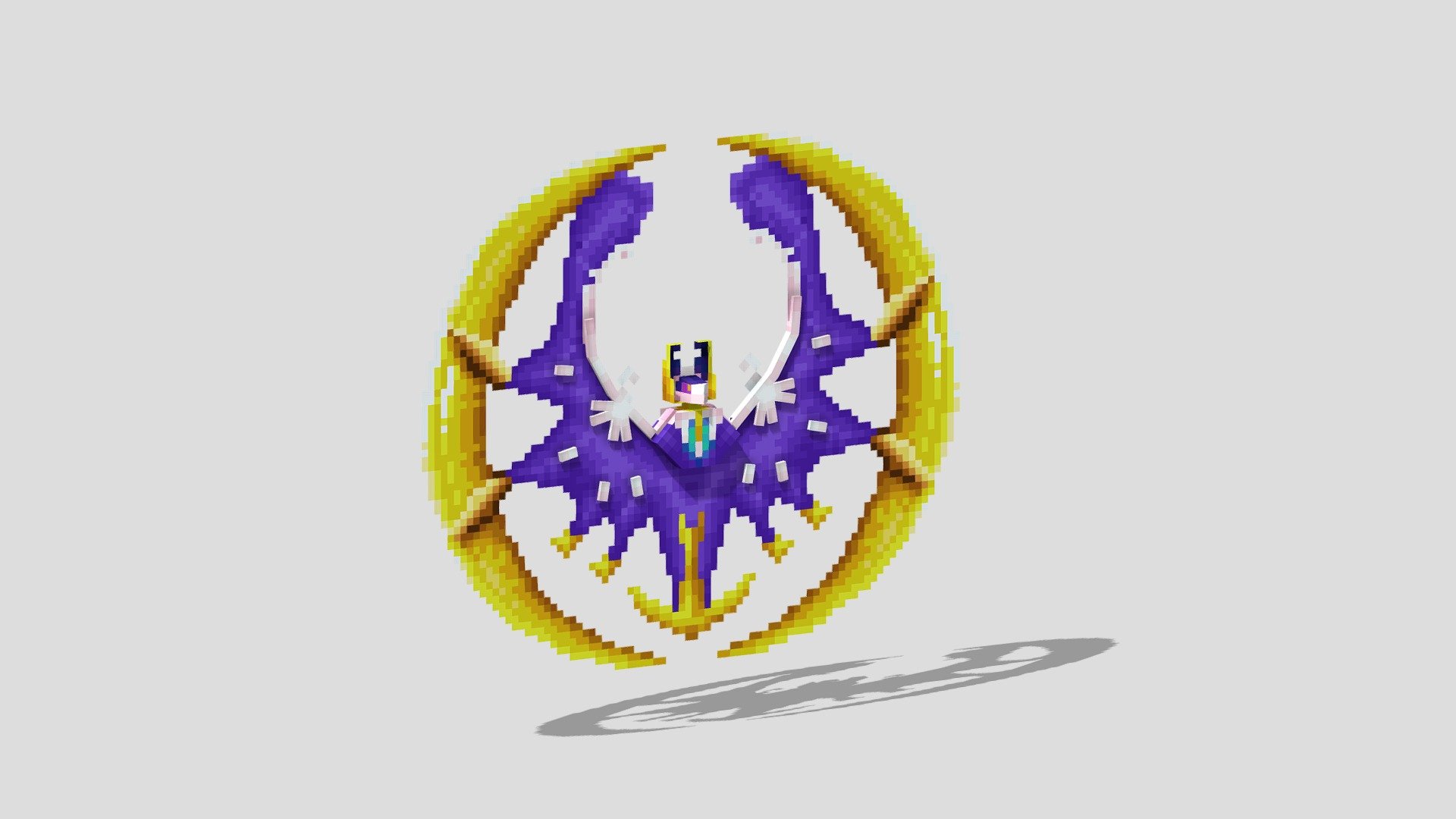 Lunala - 3D model by Sprinterkas [f3cb3af] - Sketchfab