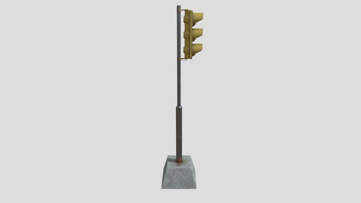 Traffic Light 3D Model