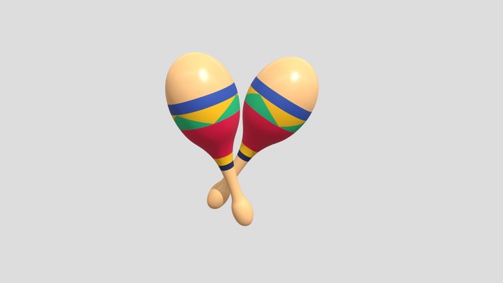 Maracas 3D Model