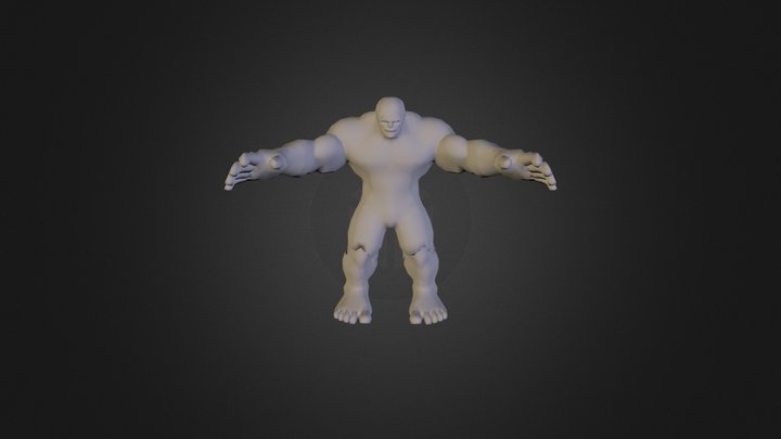 Hulk 3D Model