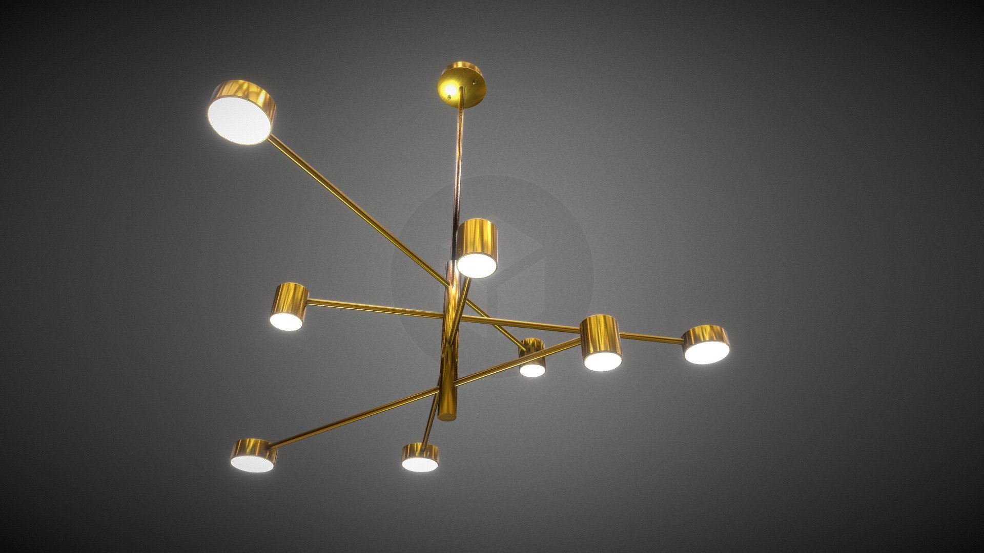 Люстра Kink Light - 3D model by Twice_GG (@eva2000000) [f3ce6b7 ...