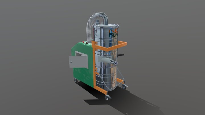 Industrial Vacuum Cleaner "NoDust" 3D Model