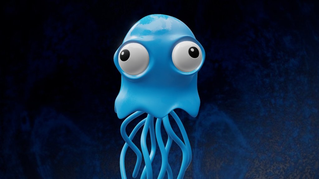 Squidgy - 3D model by Max Caravitis (@maxc) [f3cf36b] - Sketchfab