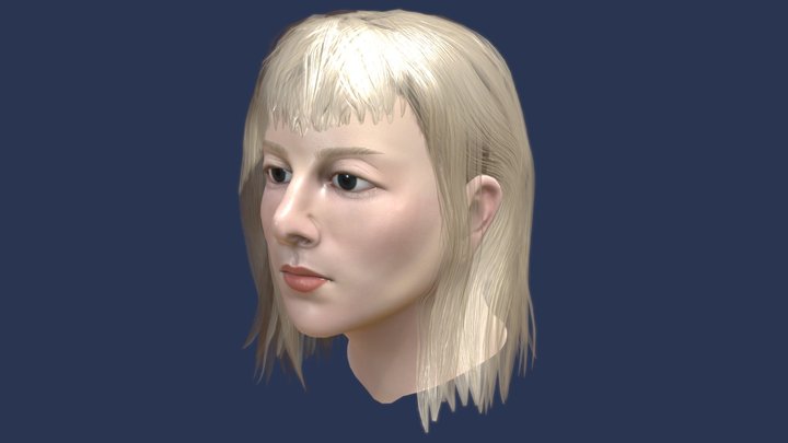 Character Bust Study - Aurora 3D Model