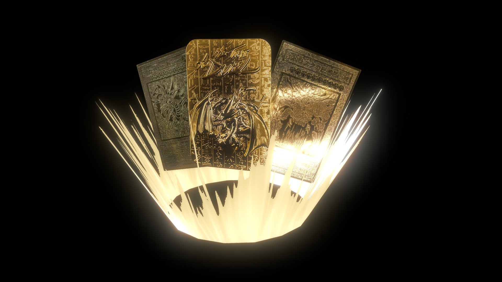 DAY03: CARDS-Yu-Gi-Oh! - Download Free 3D model by binrong [f3d0d1d ...
