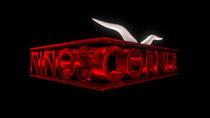 Nino's Corner Logo 3D Model
