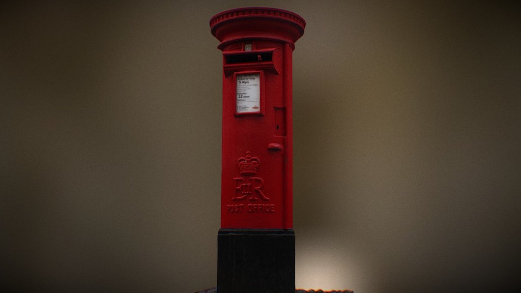 Post box test_001 - 3D model by nickel33 [f3d2320] - Sketchfab