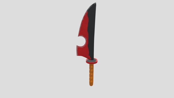 Tengens sword model 3D Model