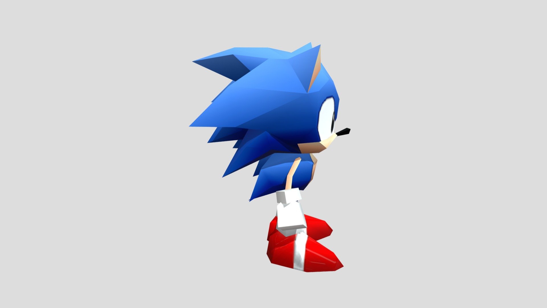 srb2-sonic - 3D model by crimnite800 [f3d23e0] - Sketchfab