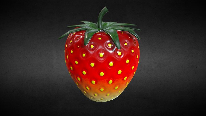 Strawberry 3D Model
