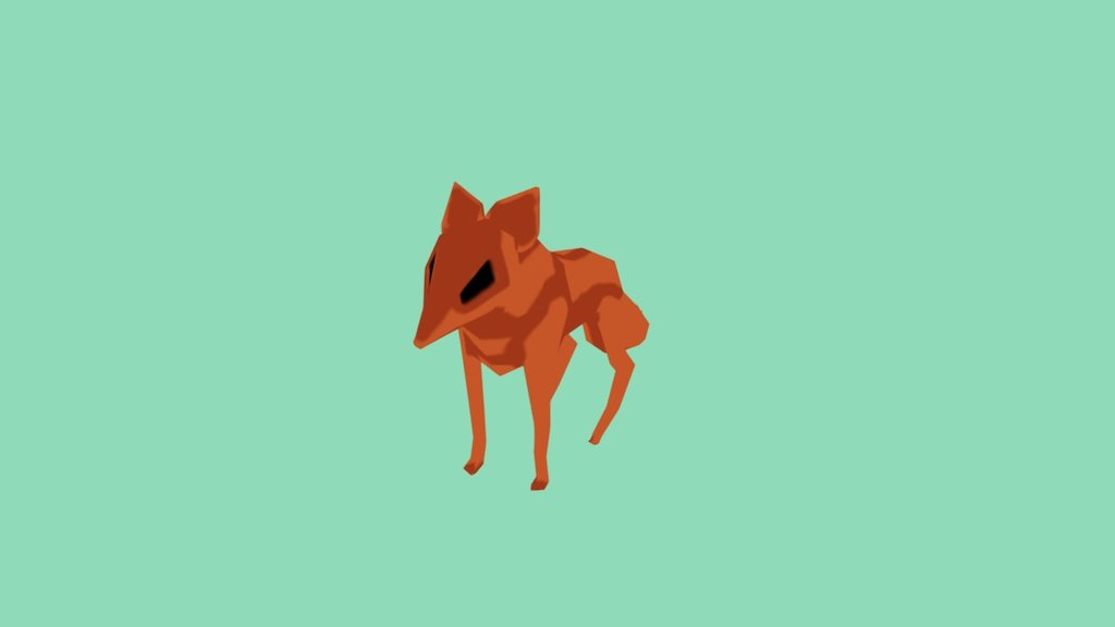 Test texturing fox
