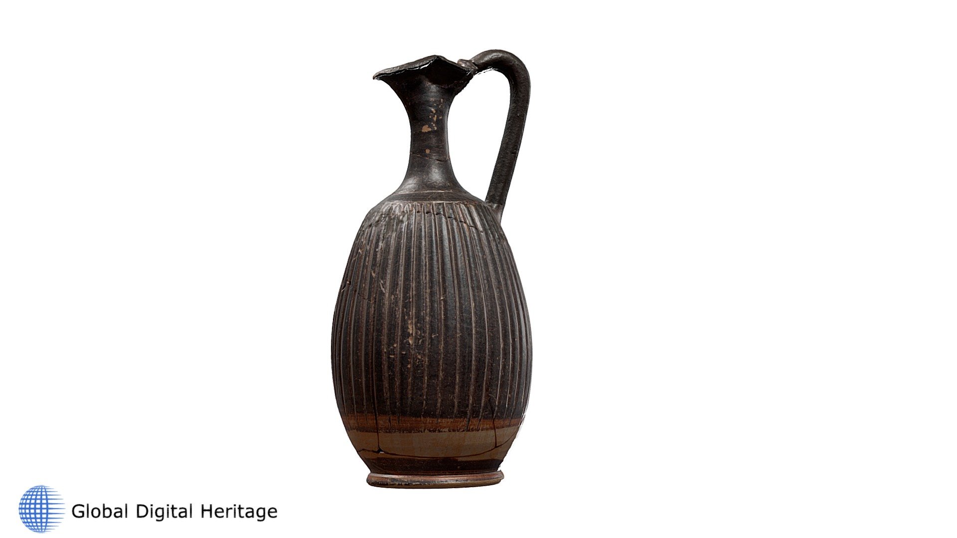 Pitcher with Trefoil Rim — Sketchfab embed 3D viewer
