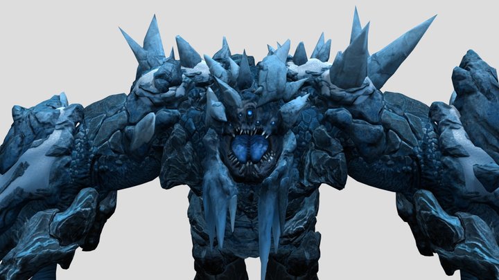 Glacial Behemoth 3D Model