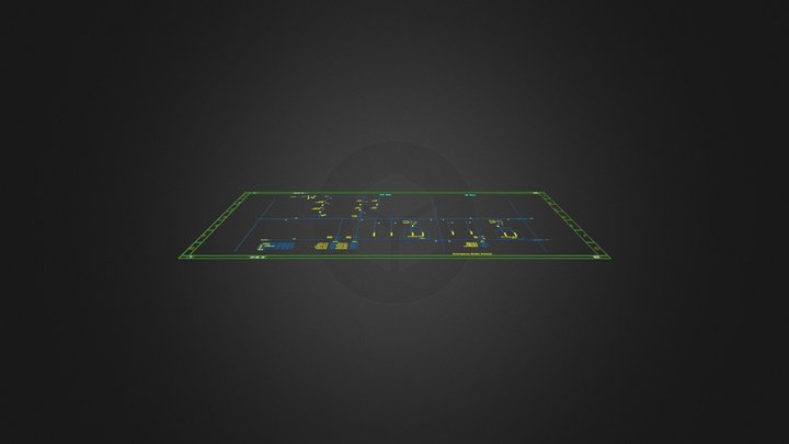 Emergency Brake Control Circuit 3D Model