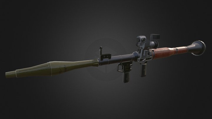 RPG-7 3D Model