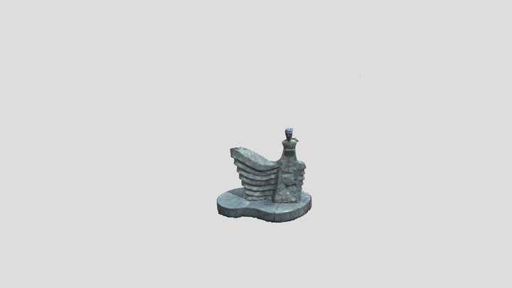 Anoeta escultura 3D Model