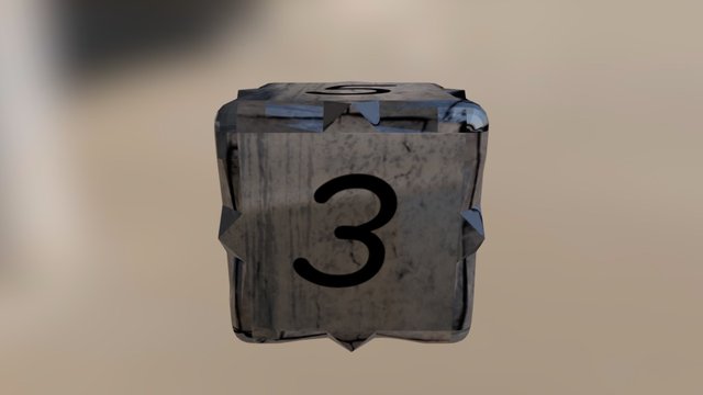 Cube V 1 3D Model