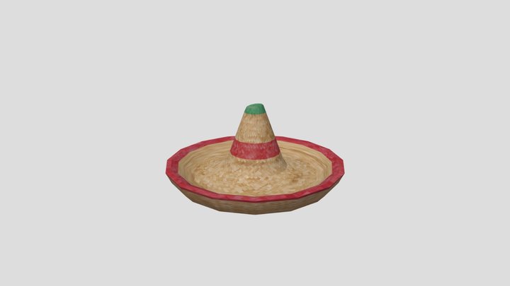 Sombrero 3D Model