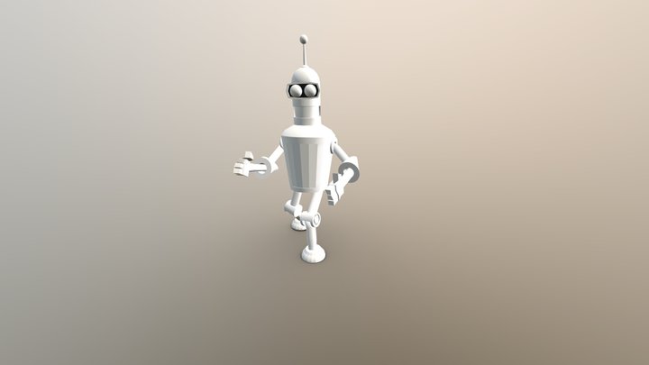 Bender Render Animation 3D Model