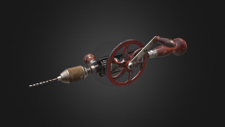 Millers Falls Drill 3D Model