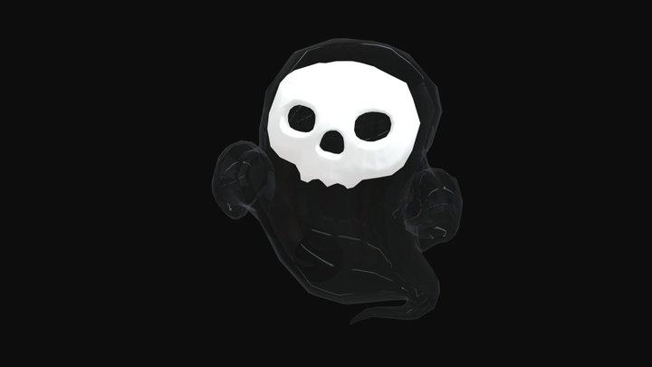 Cute ghost 3D Model
