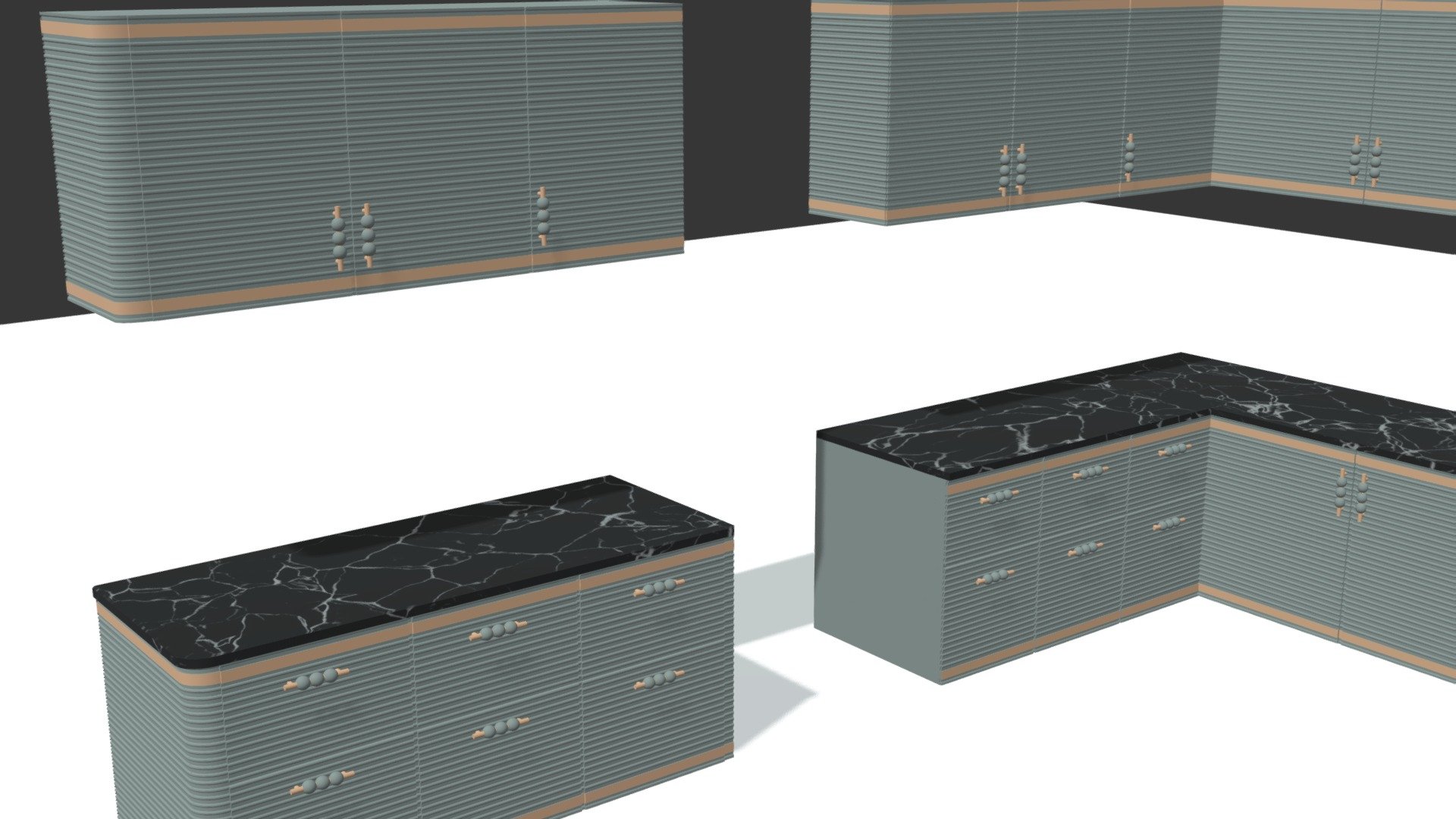 Modern_ Kitchen_ Download Free 3D model by BBSHofficials