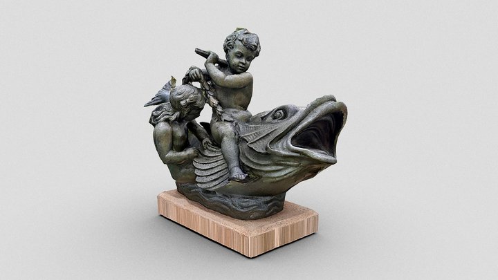297: J.C. Nichols Memorial Fountain Statue – Modèle 3D gratuit STL