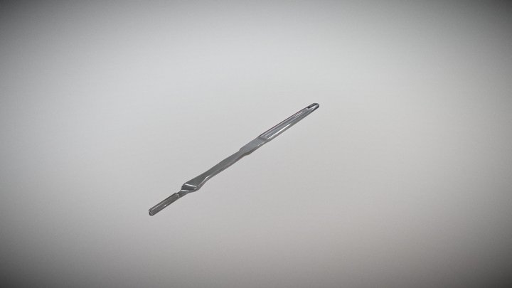 No 7 Knife Handle 3D Model
