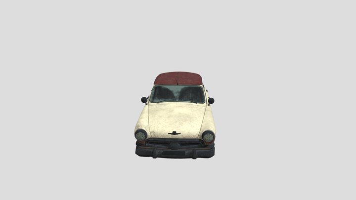 GAZ-21 Volga 2.0 – Kostenloses 3D-Modell STL