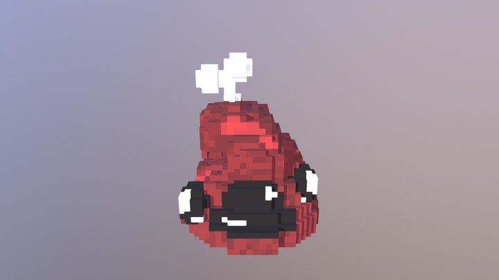 The binding of isaac rebirth - Clotty 3D Model