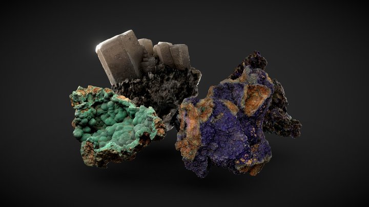 Mineral Samples - Prirodoslovni muzej Slovenije – Free 3D Model STL