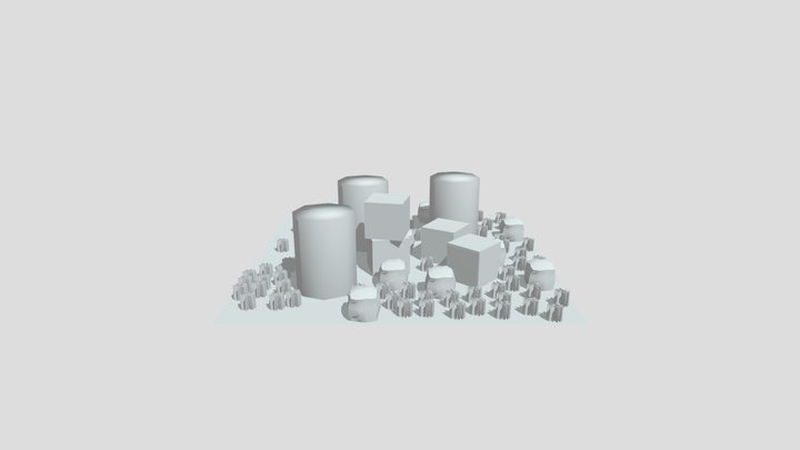 Small Diorama 3D Model