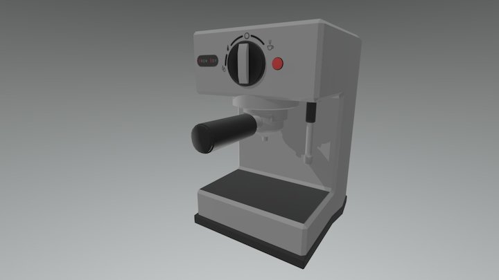 Coffee Machine Test 3D Model