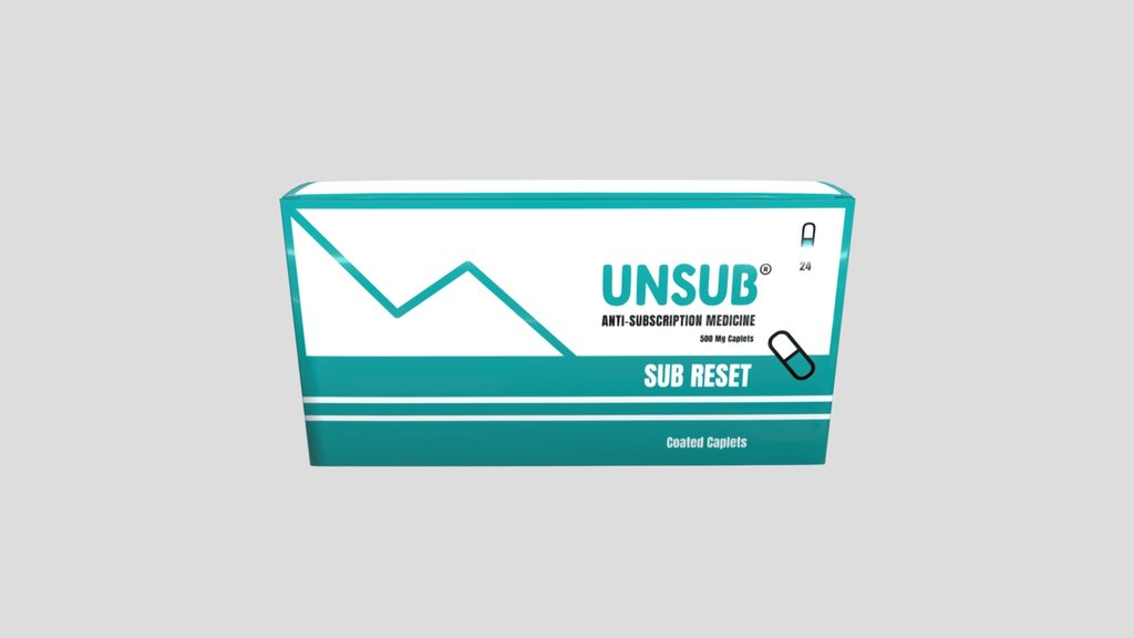 UNSUB® Sub Reset - Anti-Subscription Medicine