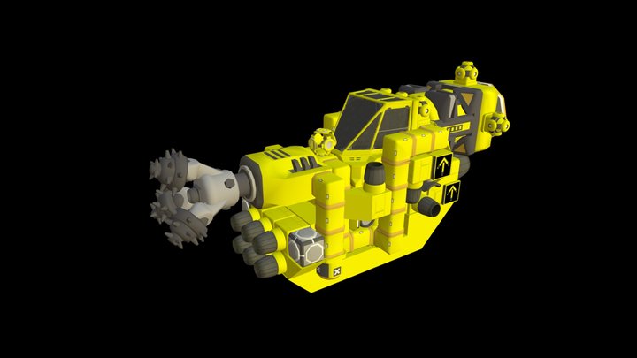 Toxikk - Spawnship 3D Model